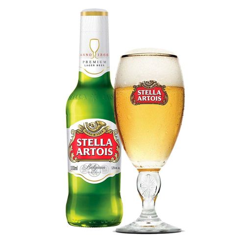 Kit Stella Artois 1 Cálice + 1 Cerveja 330ml GRÁTIS